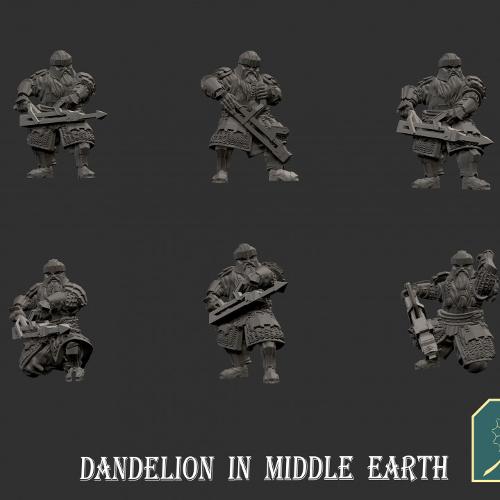 Metal Mountain Dwarf(Crossbow)