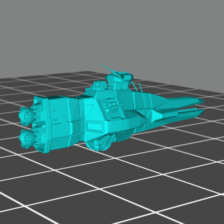 U.S.S.C KRIVAK Class Rail cannon frigate image