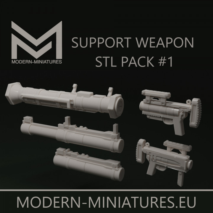 28mm Support Weapons, M320, M72 LAW, AT-4