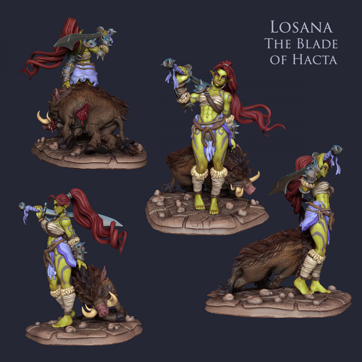 Losana - Female Orc Blademaster image