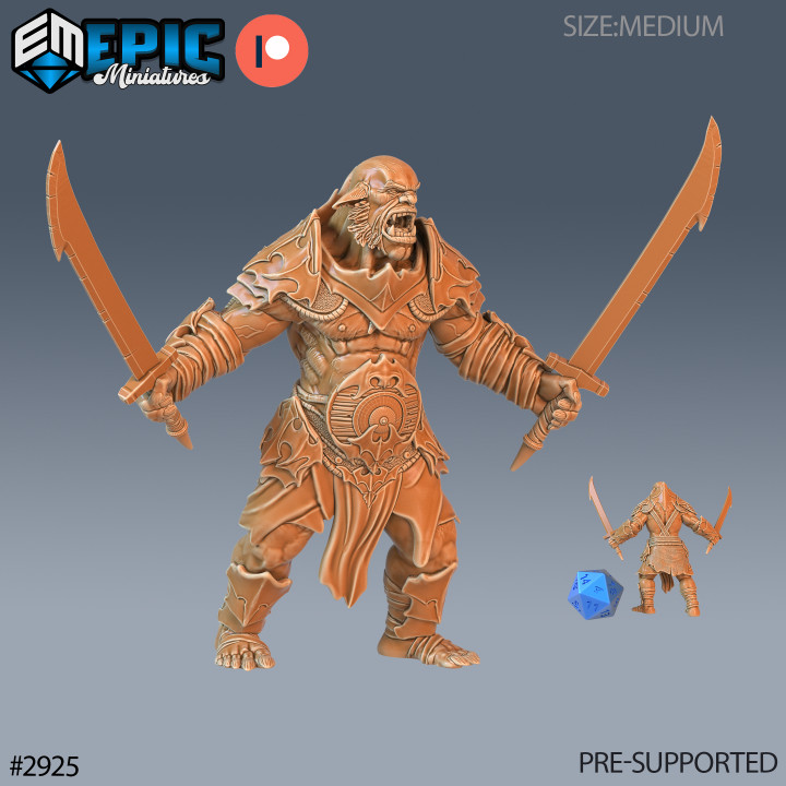 Hob Goblins Set / Male Goblinoid / Evil Ogre / Cave Beast / Forest Guard / Siege Servant