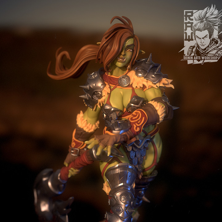 Shyron - Female Orc Axe Master image