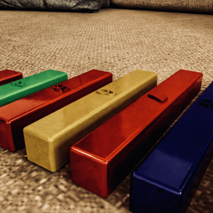 Equivalency Learning Blocks - Montessori Toy image