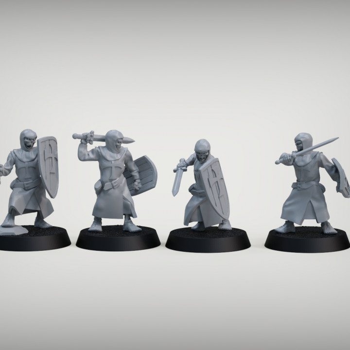 Skeleton crusader squad