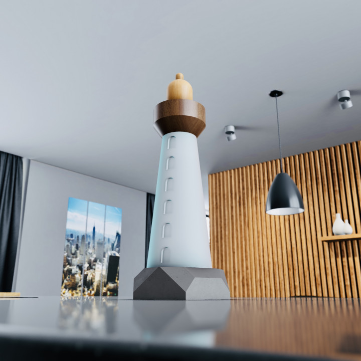 Lighthouse Stack Toy - Montessori Toy