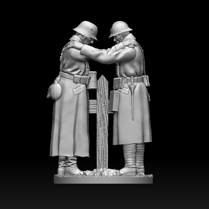 german french soldiers verdun image