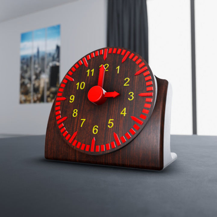 Learn Time Clock - Montessori Toy image