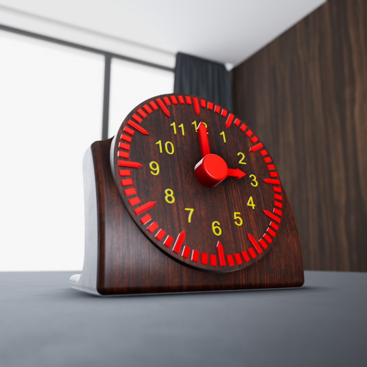 Learn Time Clock - Montessori Toy image