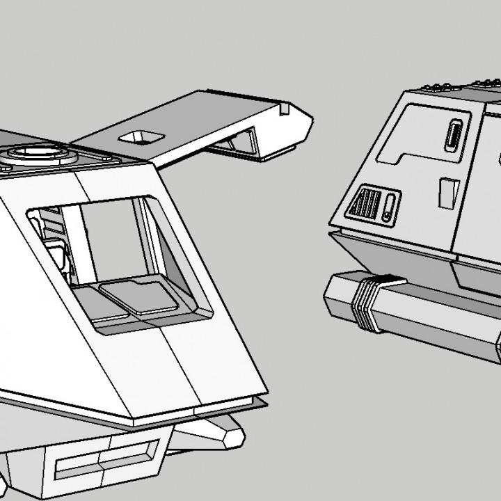 Star Trek TNG Typ 15 Shuttle Full Version image