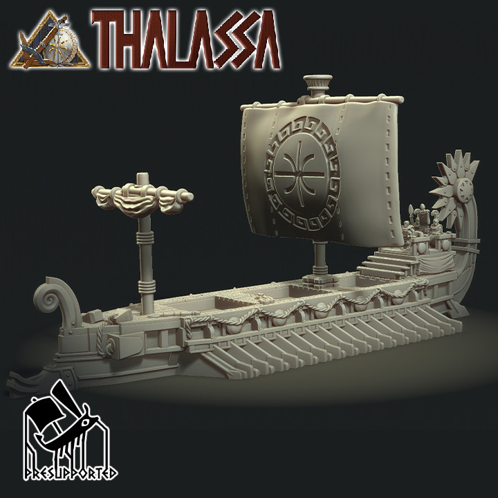 Thalassa: Trireme Archistratigos Class Main Ship image