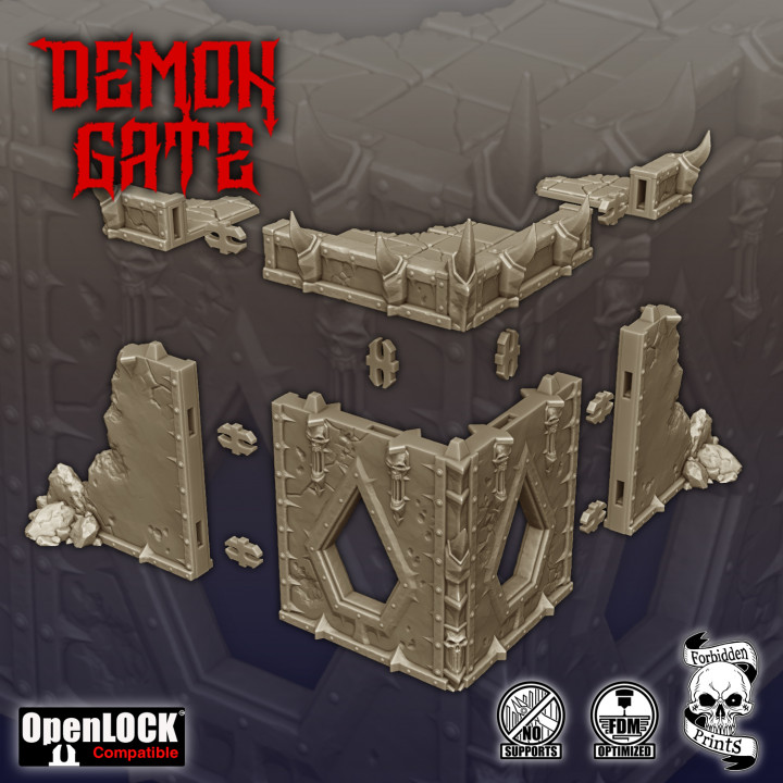 Demon Gate - Building Set image