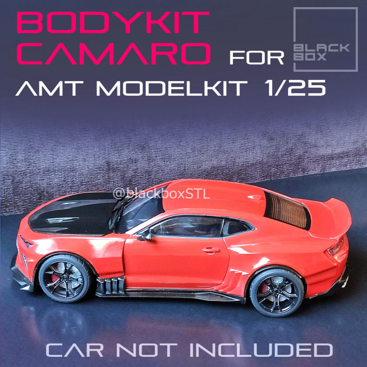 CAMARO 2017 Bodykit FOR AMT 1/25th Modelkit image