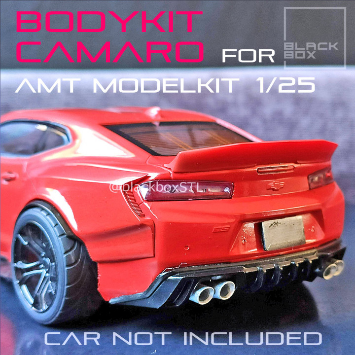 CAMARO 2017 Bodykit FOR AMT 1/25th Modelkit image