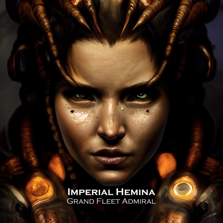 SCI-FI Ships Expansion Pack 3 - Imperial Hemina - Presupported image