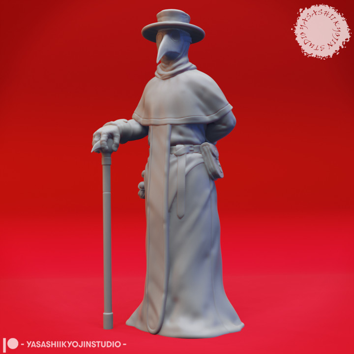 Plague Doctor Cleric - Tabletop Miniature image