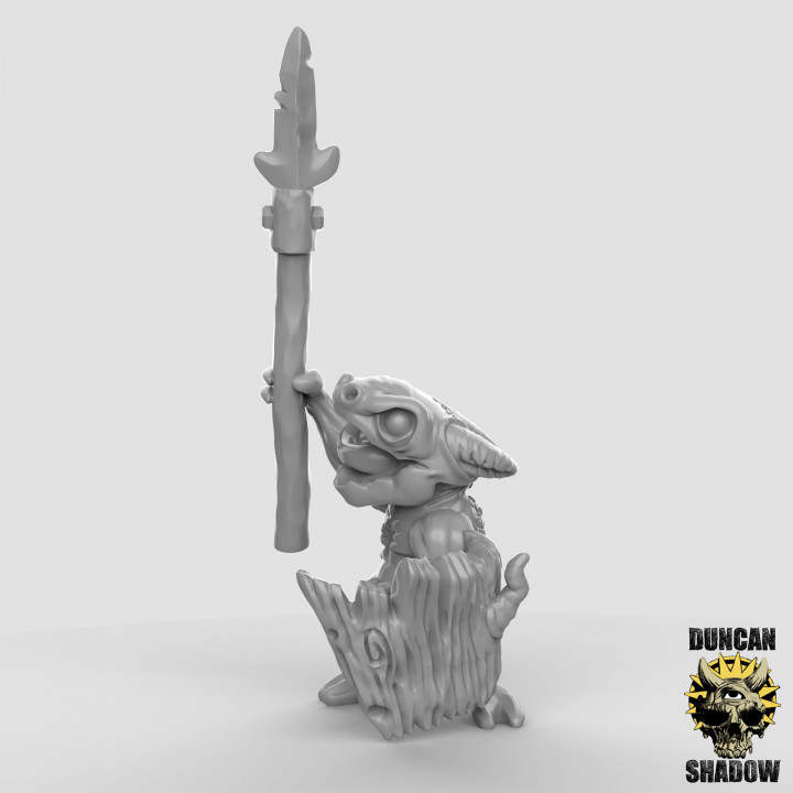 Kobolds with Spears (Pre Supported) image