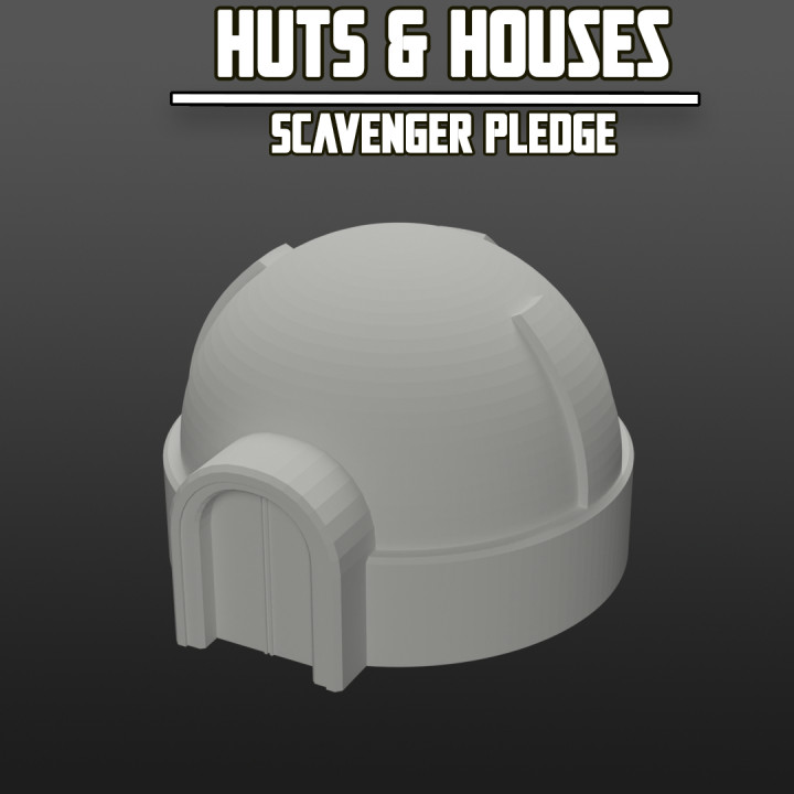 Dune One -Huts & Houses - Scavenger Pledge's Cover
