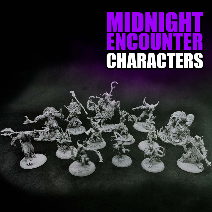 CHARACTERS SET - MIDNIGHT ENCOUNTER image