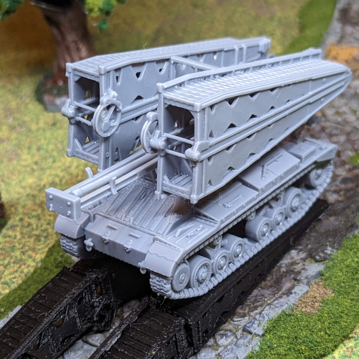 Valentine Bridgelayer (UK, WW2, Lend-Lease)