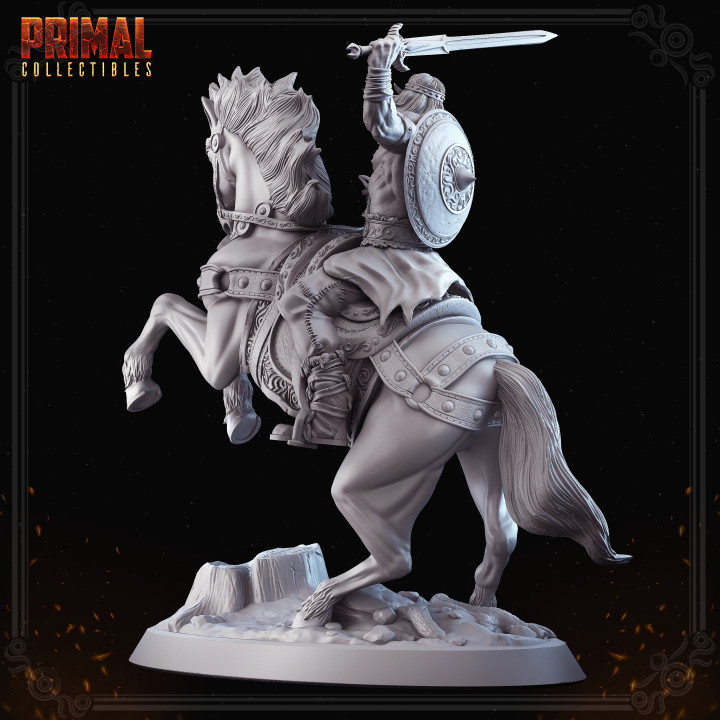 Barbarian - Boris on a horse - MASTER SOF DUNGEONS QUEST image