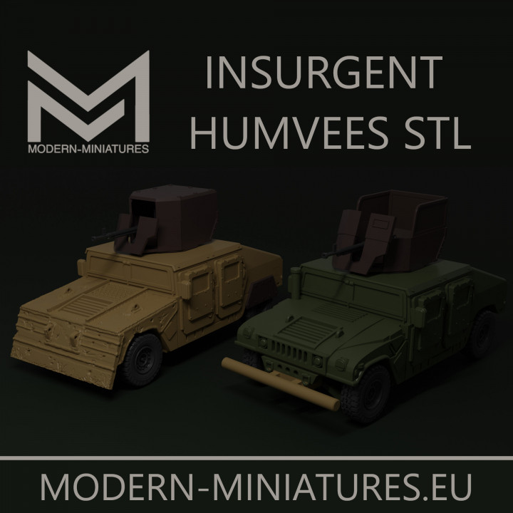 28mm Insurgent Humvee pack