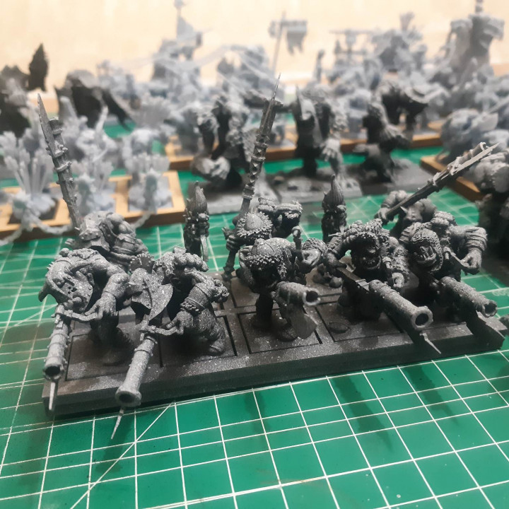 Modular Orc Warriors, boar riders, Chariots image