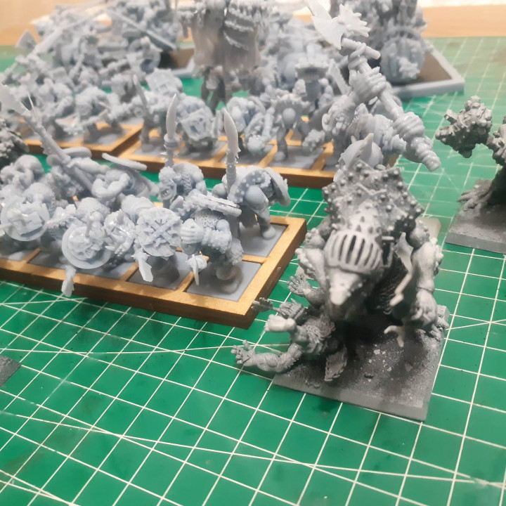 Modular Orc Warriors, boar riders, Chariots image