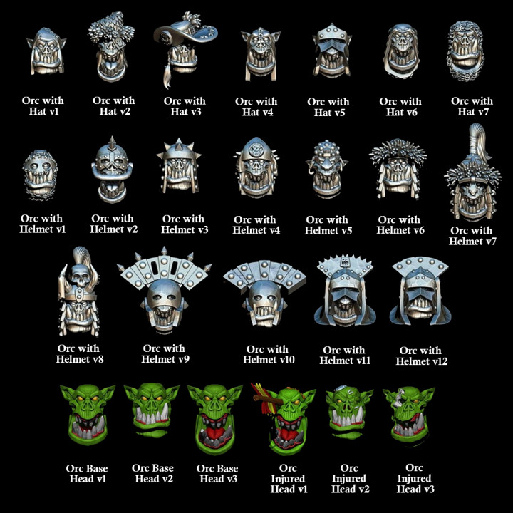 Modular Orc Warriors, boar riders, Chariots image