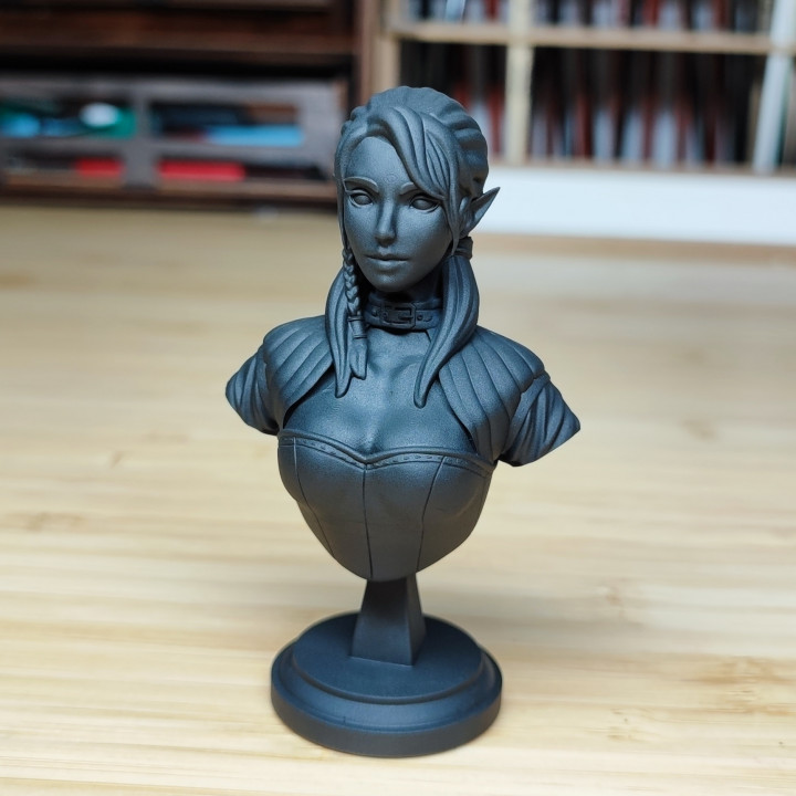 Elf Bust Scale 1/12