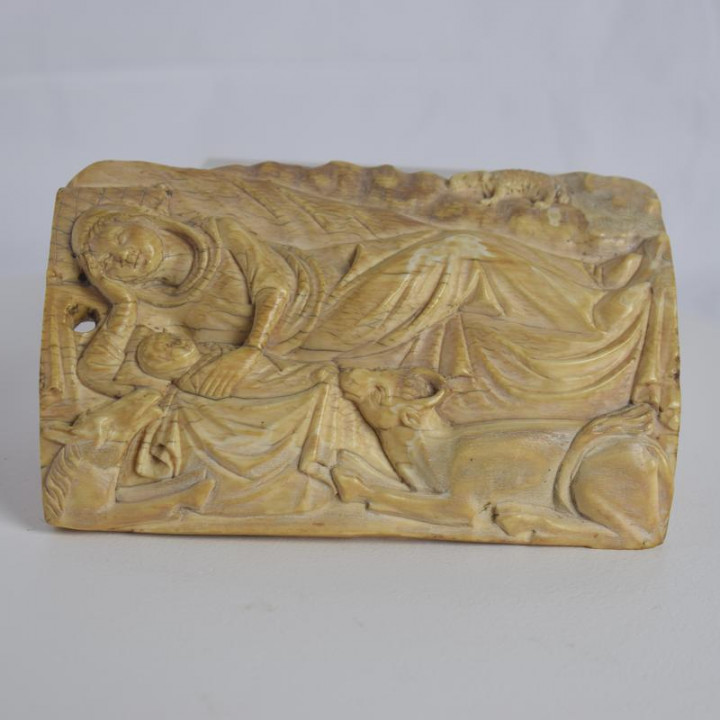 Ivory panel or plaque image