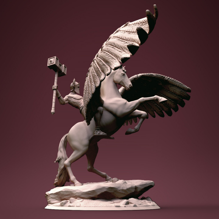 Pegasus 2 mounted