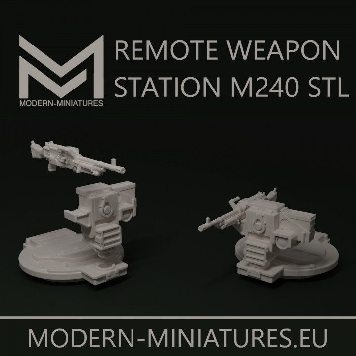 M240 RWS remote weapon station image