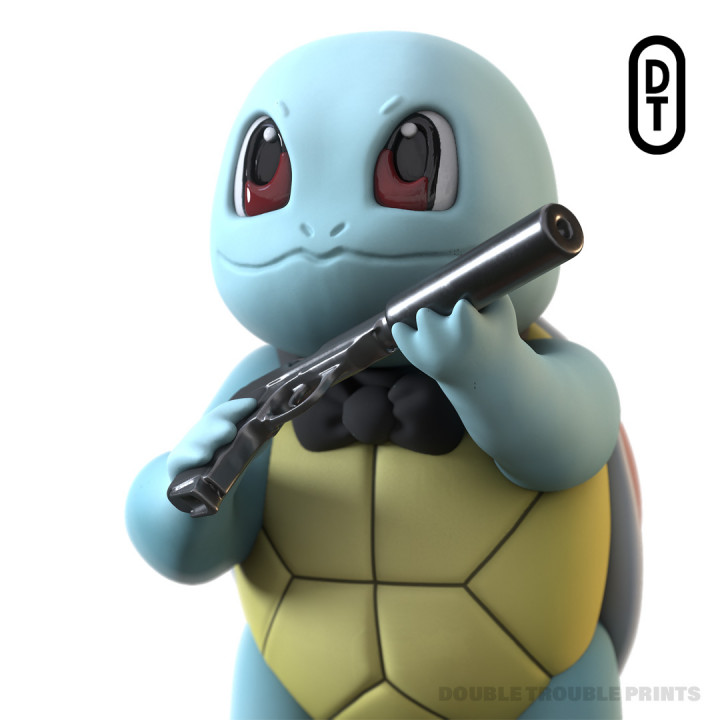 Squirtle James Bond image
