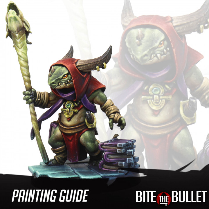 [PDF Only] (Painting Guide) Nikko, the Kobold Cleric image