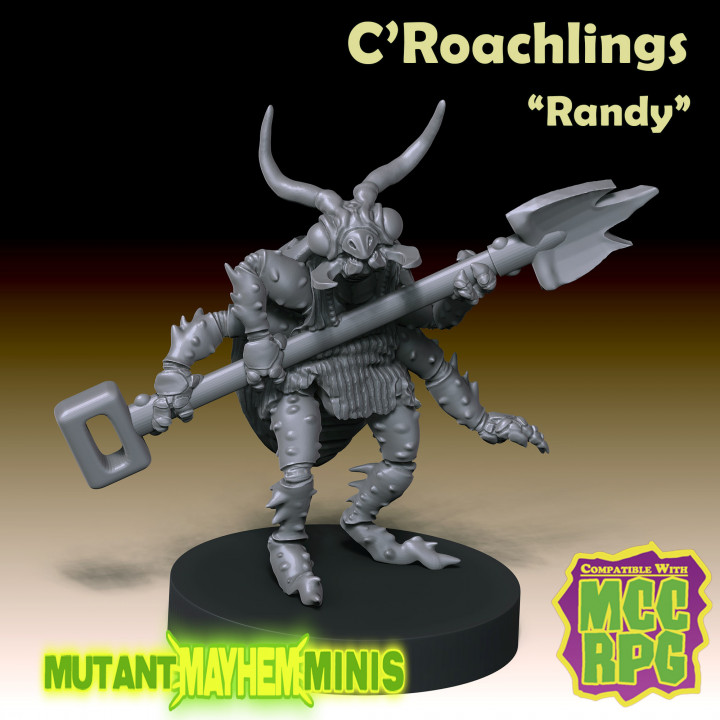 Croachlings "Randy" Cockroach barbarian image