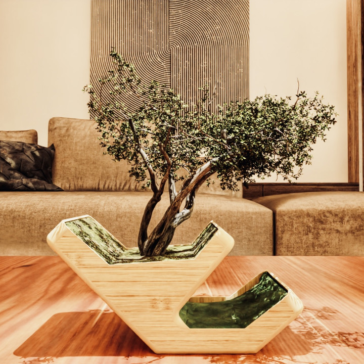 Two Tier Bonsai Planter image