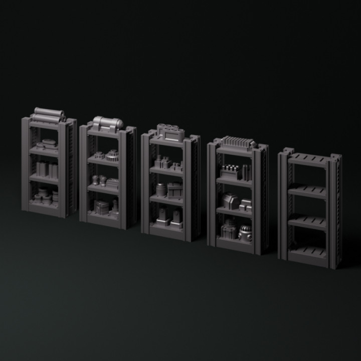 Industrial Shelves image