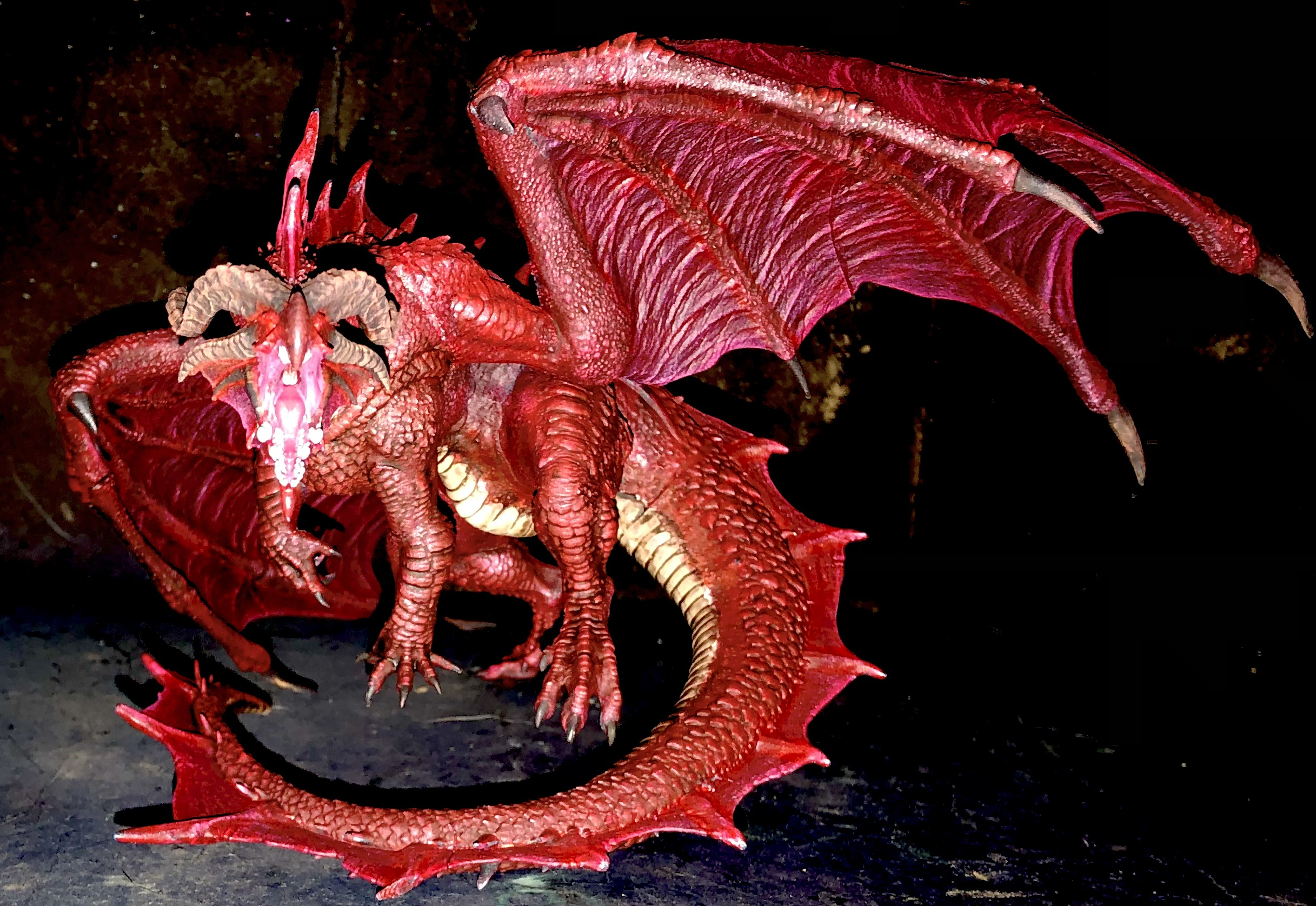 3D Print of Legendary Chromatic Red Dragon by Zeph_Thrax