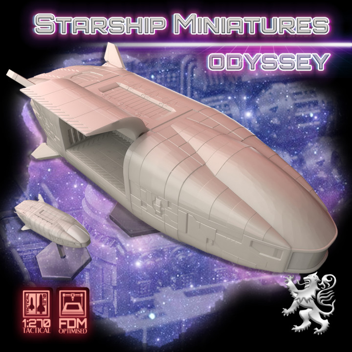 Starship Odyssey 1:270 and Tactical Miniatures