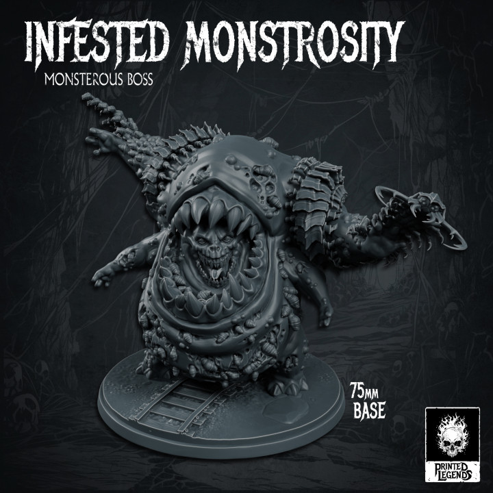 Infested Monstrosity Huge Boss Monster (75mm Base) image