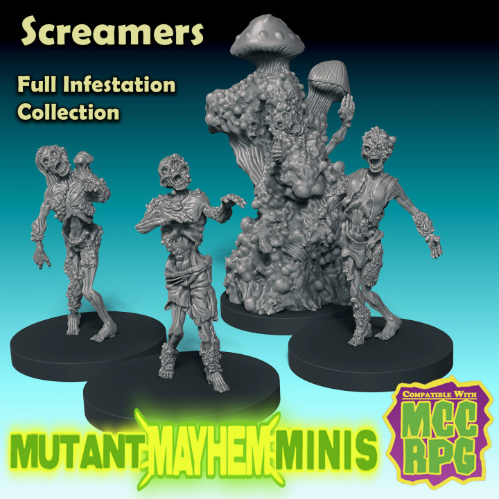 Screamers Collection, Fungal Zombie Horde image