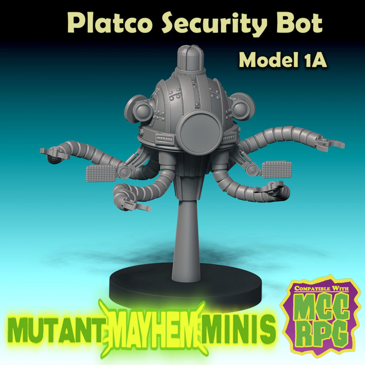 Platco Security Bot, Model 1A image