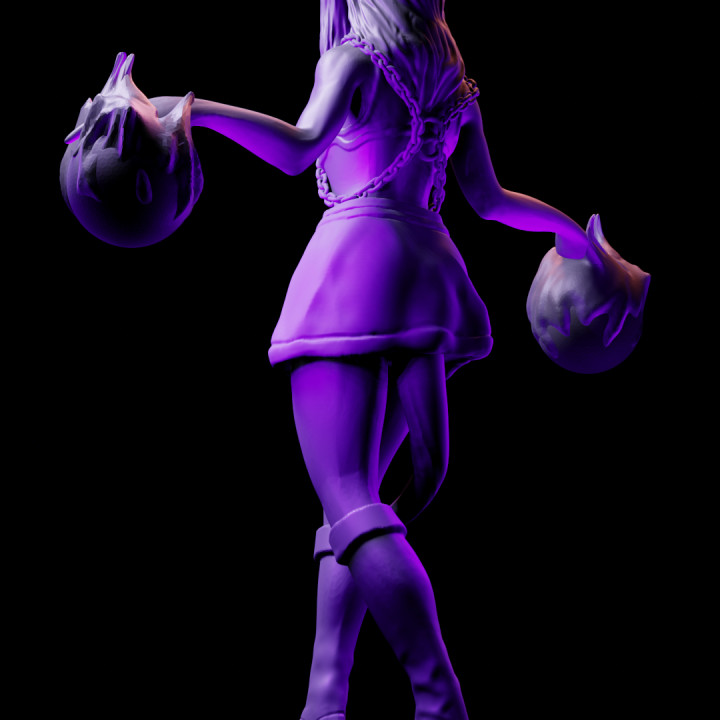Tiefling girl Wizard/Warlock image