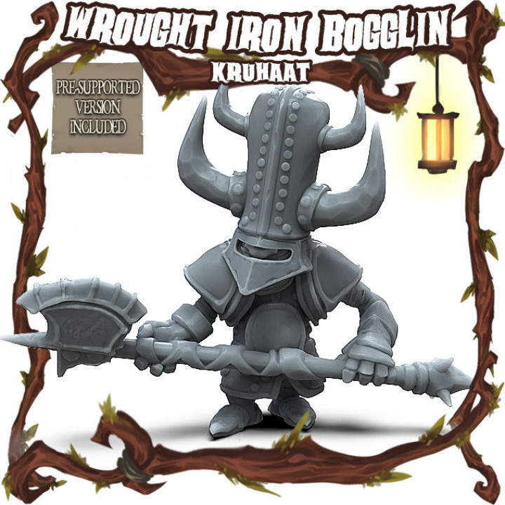 Garden Fable: Wrought Iron Bogglin - Kruhaat image