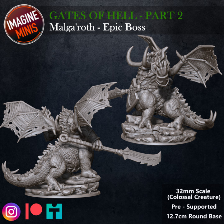 Gates Of Hell 2 - Malga'roth (Epic Boss) image