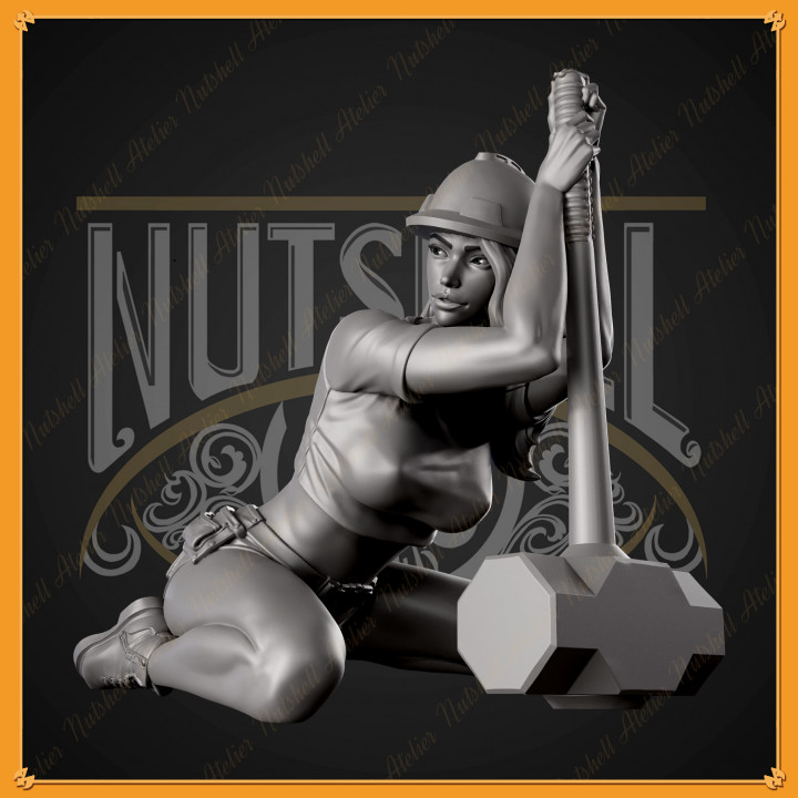 Nutshell Atelier - Pose 06  construction worker (NSFW) image