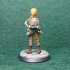 Adventurer Female Human Fighter A 35mm scale print image