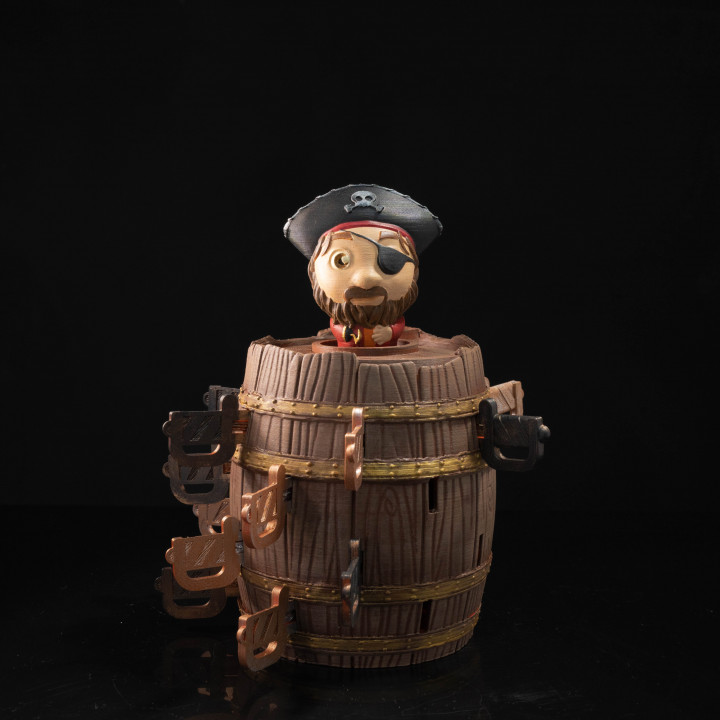 Pirate Roulette Barrel