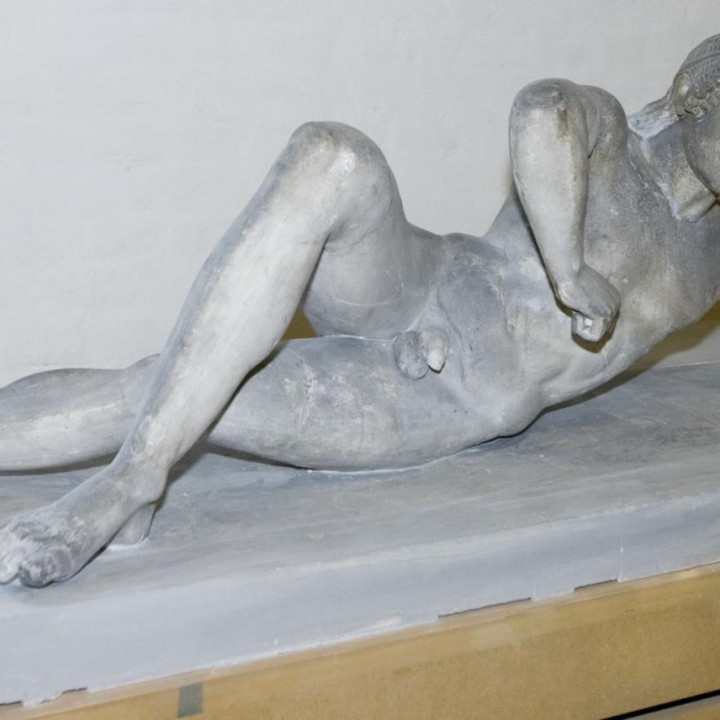 Lying Wounded Warrior - Temple of Aphaia (West Pediment) image