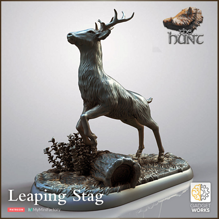 Stag Leaping - The Hunt